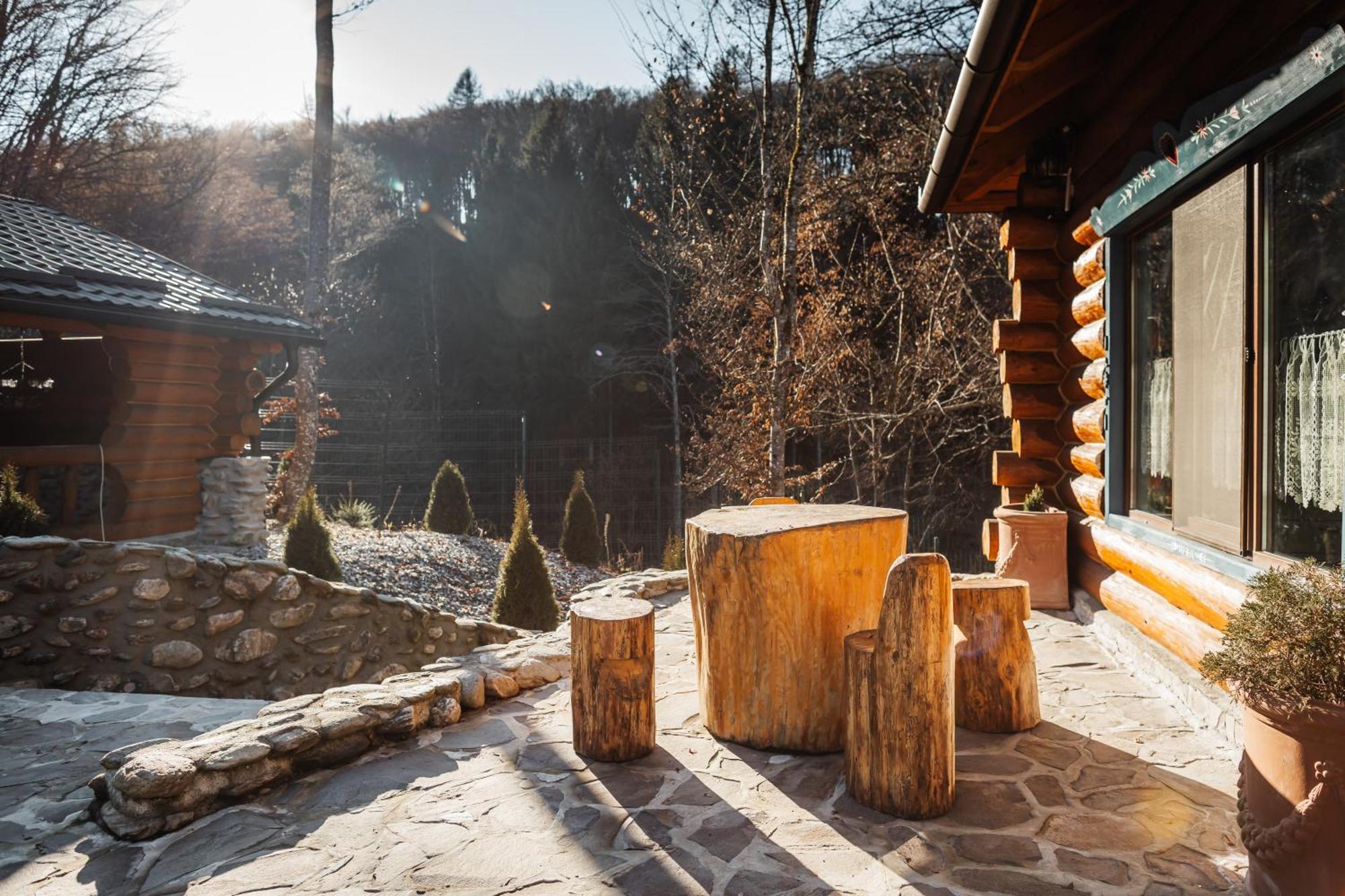 Cabana Bavareza Порумбаку де Сус Екстериор снимка